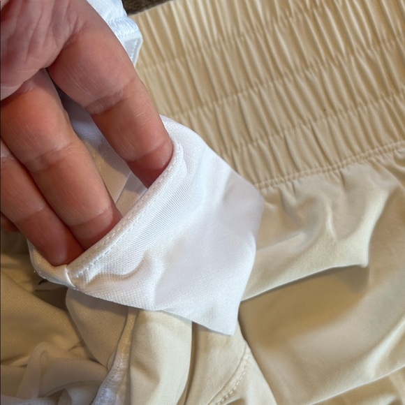 Gapfit High Rise Running Shorts | Ivory - Picture 6 of 8